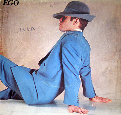 ELTON JOHN - Ego album front cover vinyl record